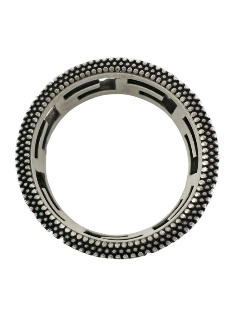 Gucci Square Silver Ring